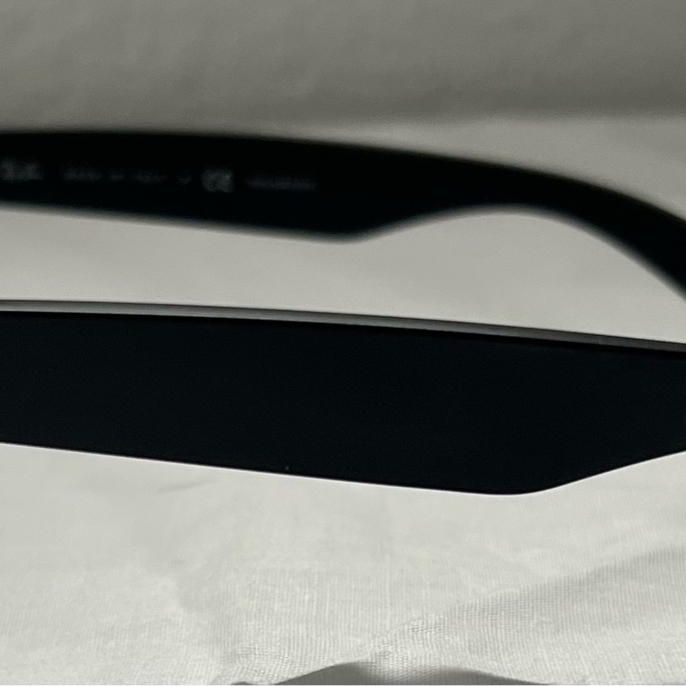 Ray-Ban RB2132 Classic Black Rectangular Sunglasses - Picture 4 of 6